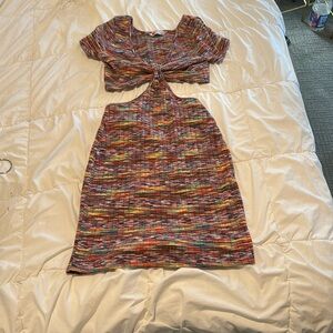 SO Cutout Midi Dress